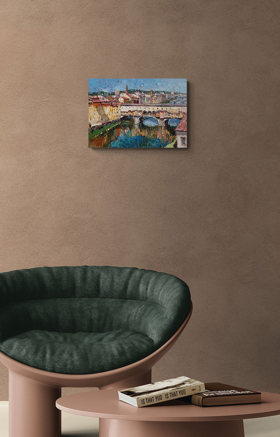 Thumbnail: Ponte Vecchio, Florence painting | 50 x 35 cm | 20 x 14 in