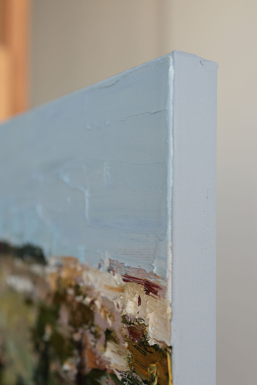 Thumbnail: Side view oil painting of Western wall in Jerusalem