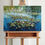 Thumbnail: Water Lilies painting | 60 x 40 cm | 24 x 16 in