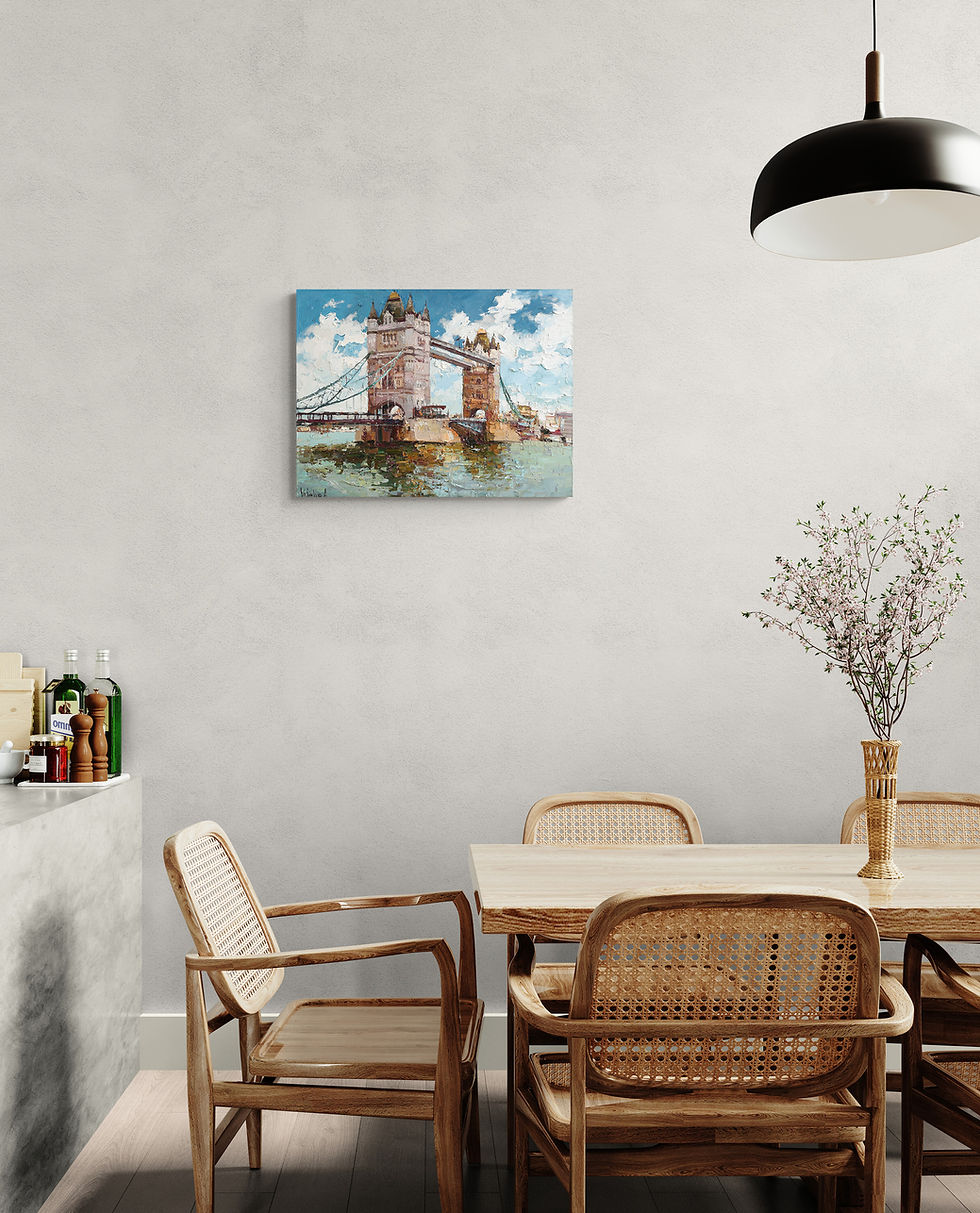 Thumbnail: Tower Bridge London | 80 x 60 cm | 31 x 24 in