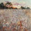 Thumbnail: Textured oil painting of wildflower field at sunset