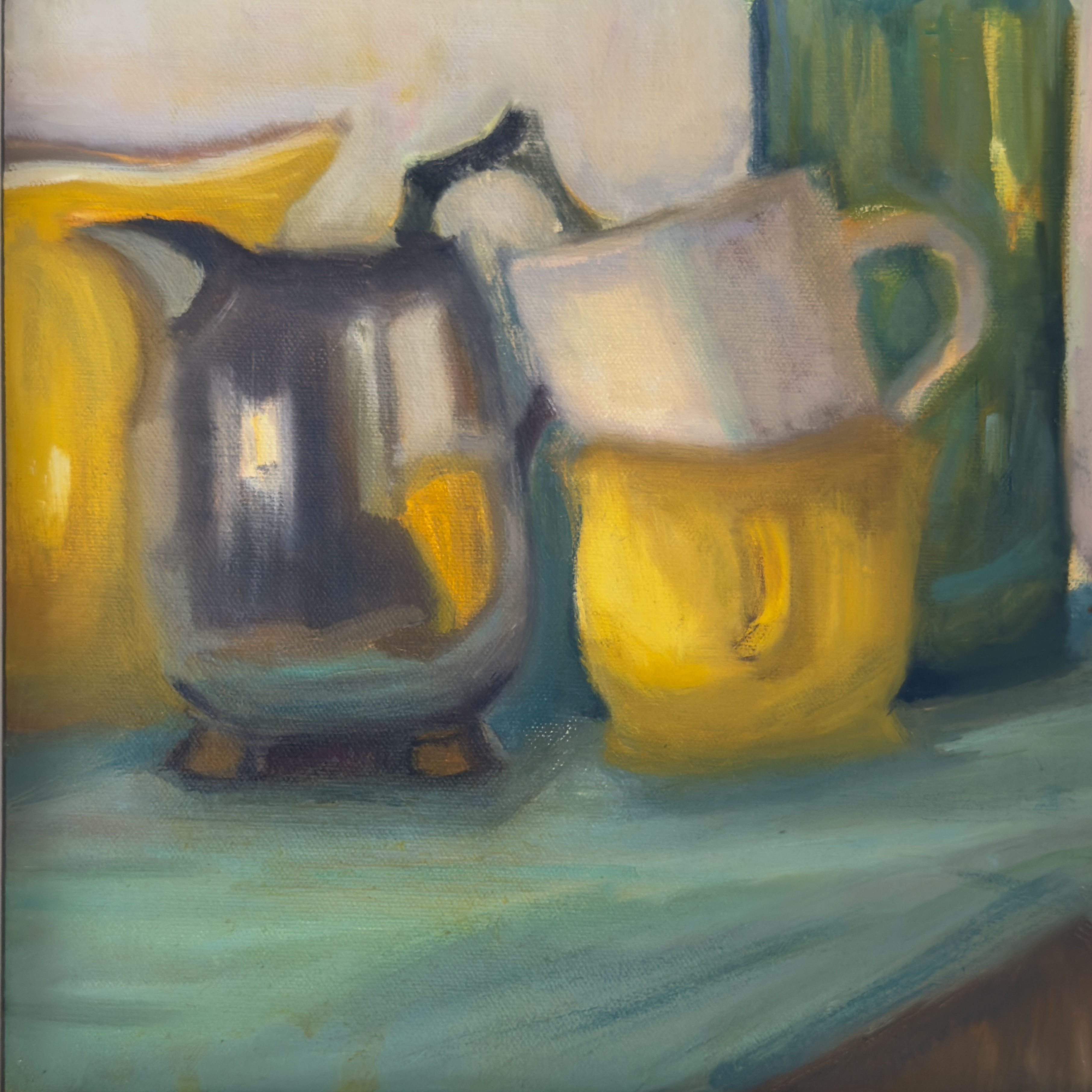 “Morning Essentials”  (10”x10” unframed measurements )  Option to include frame 