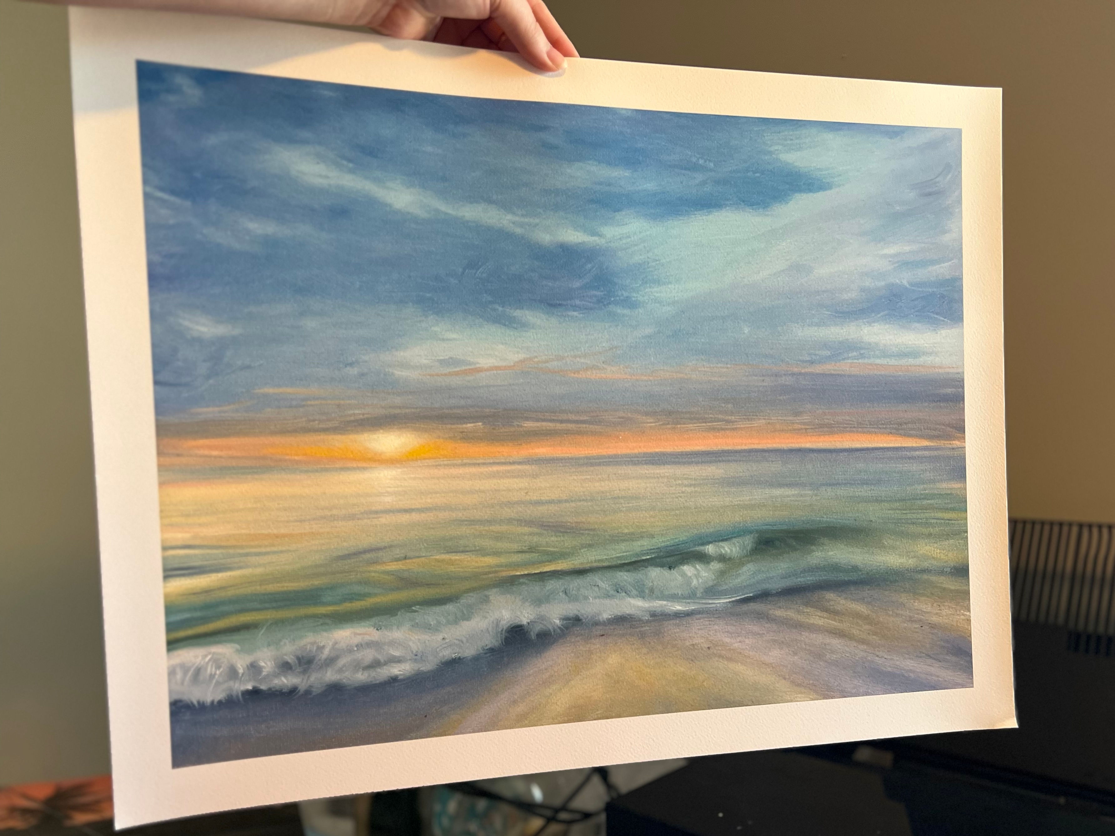 PRINT “Soft Sunset” 17”x22” with 2” border