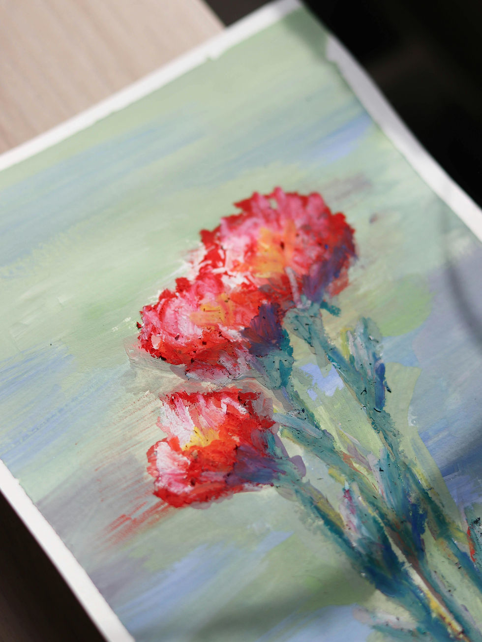Paint & Sip Night: Paint Your Own Expressive Floral