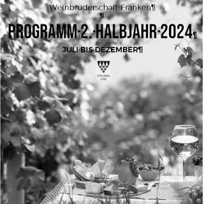 Programm zweites Halbjahr 2024