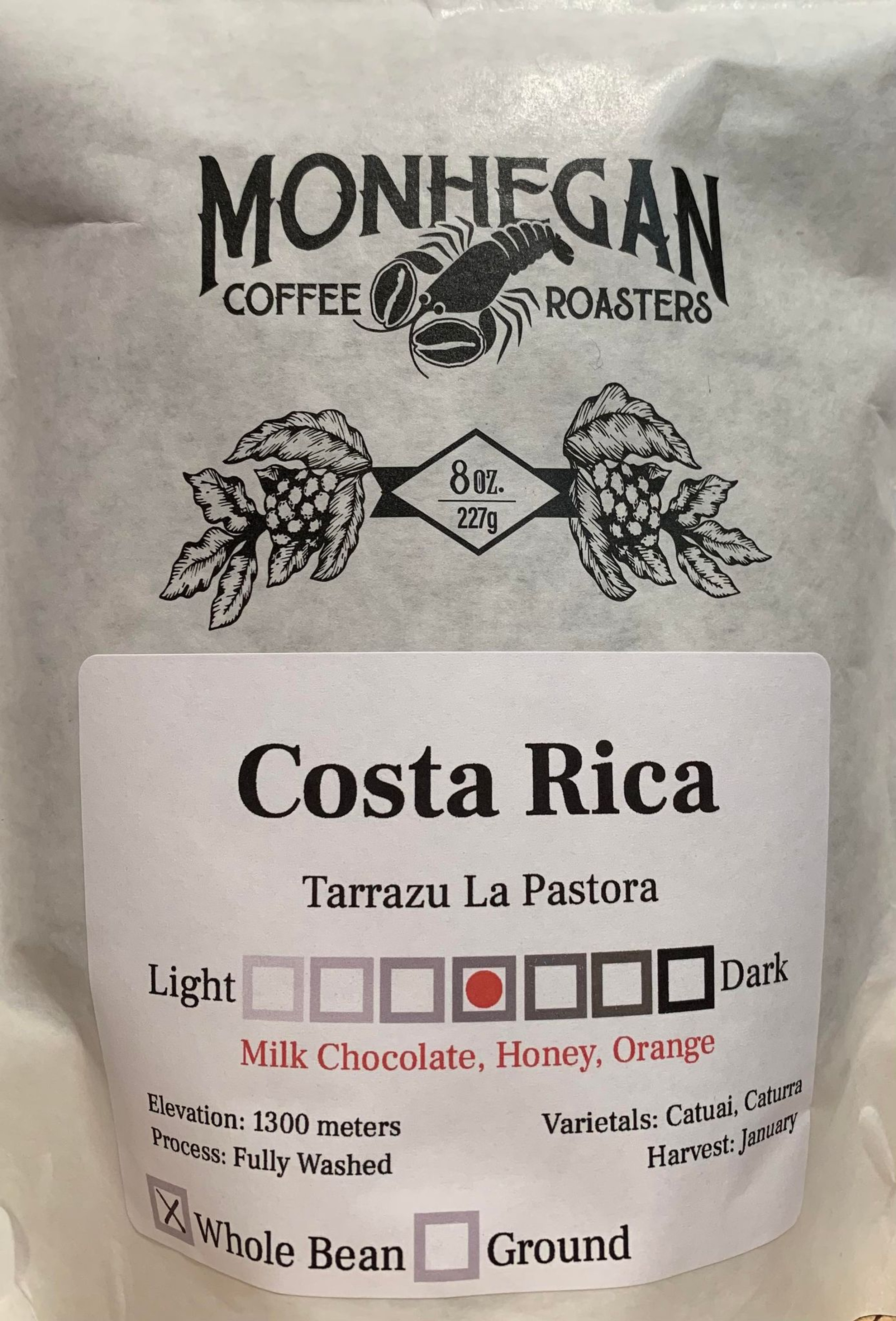 Monhegan Coffee Roasters, Costa Rica, July 2023