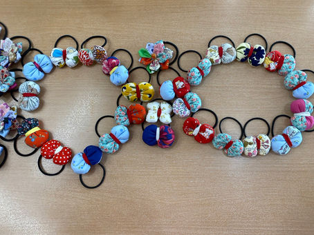 素敵な髪飾り~♪