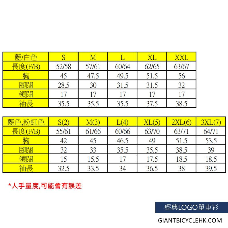 縮圖：經典LOGO單車衫(陳列品)