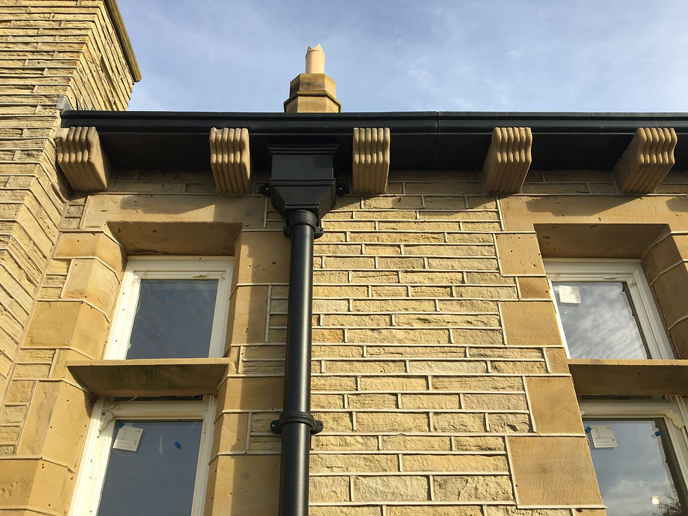 Cast Iron Effect Guttering
