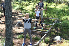 bågskytte brännskär