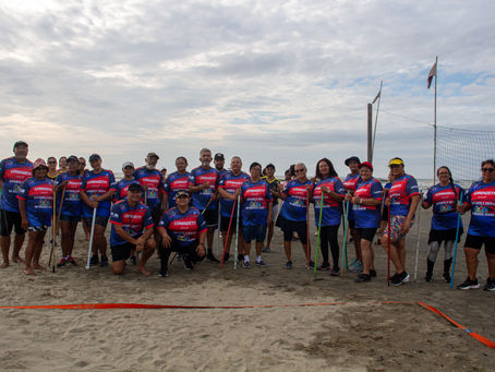 🎉🎽 DIA DE ENTREGA DOS MATERIAIS NO PROJETO ESPORTE E SAÚDE NA MELHOR IDADE! 🏐🏄♂️🎾