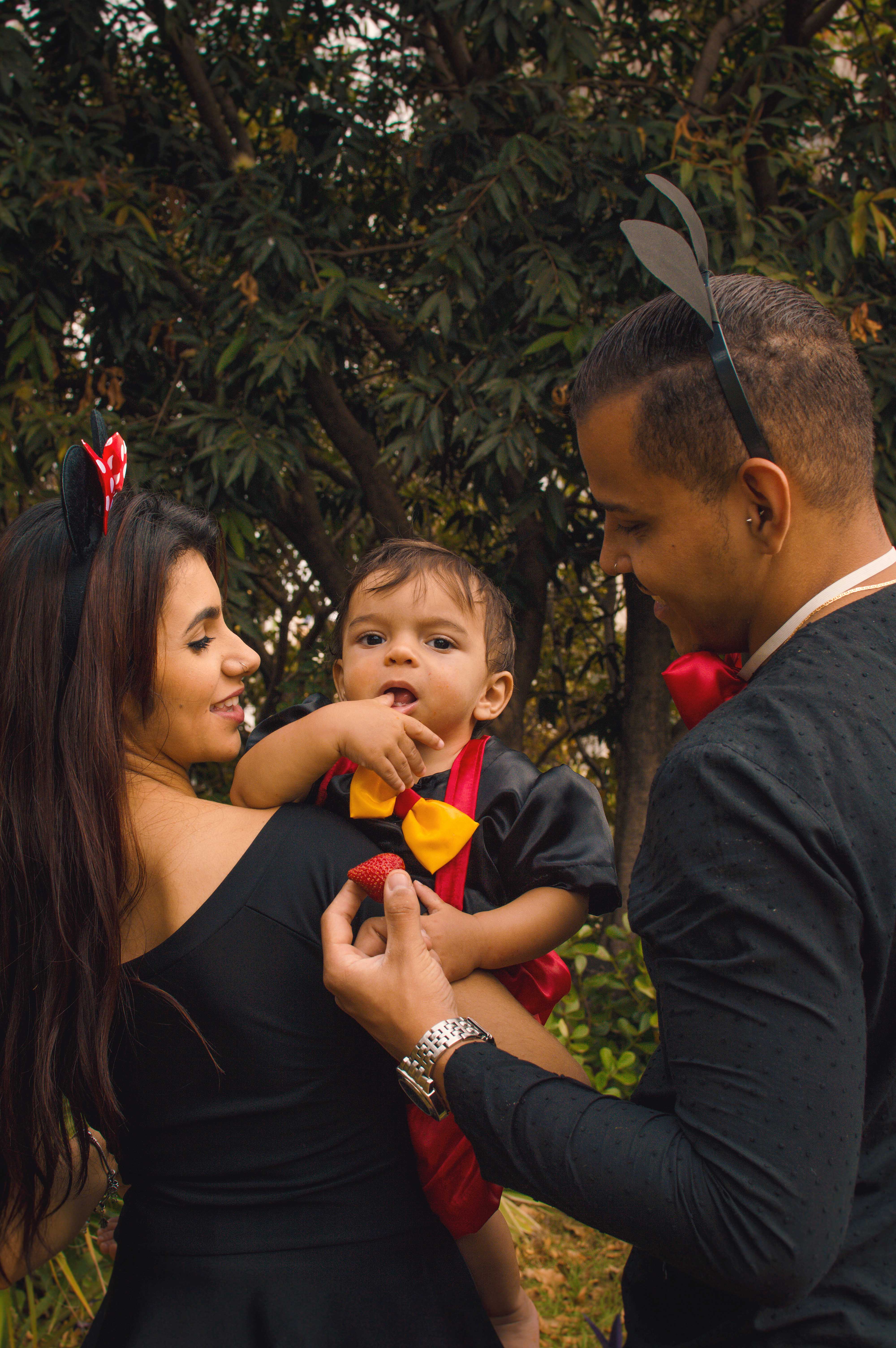 Diogo, Giovanna e Wellington