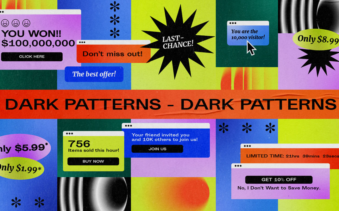 How Dark Patterns in UX Design Trick and Deceive Users