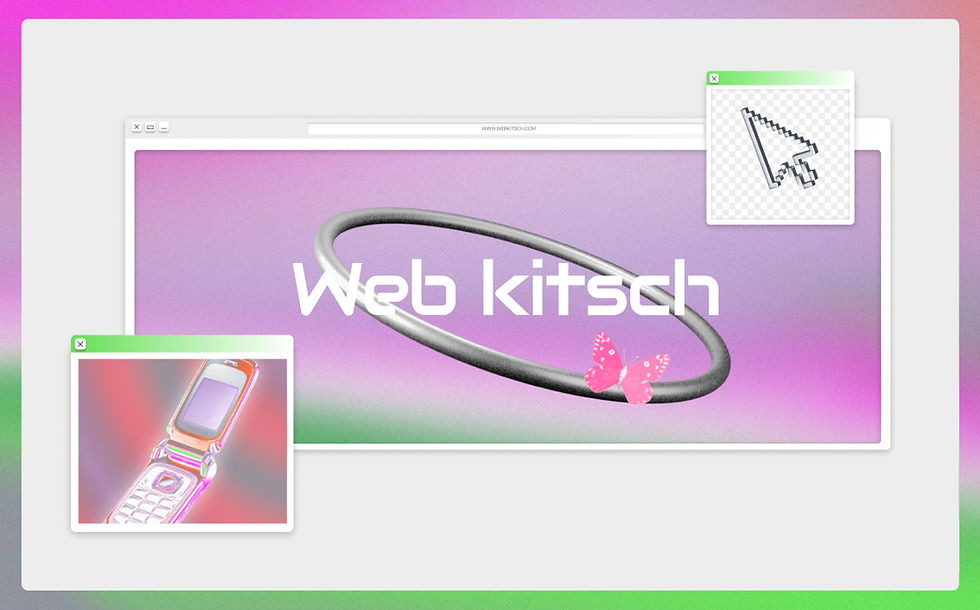 The Y2K aesthetic has taken over web design