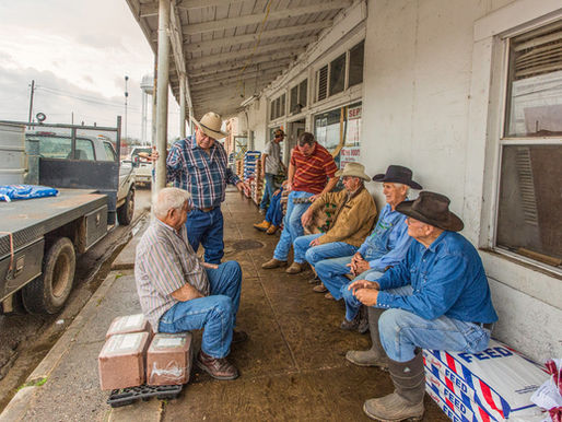 Bill Walterman's "Stubbs Feed Store: Crossroads of a Community"
