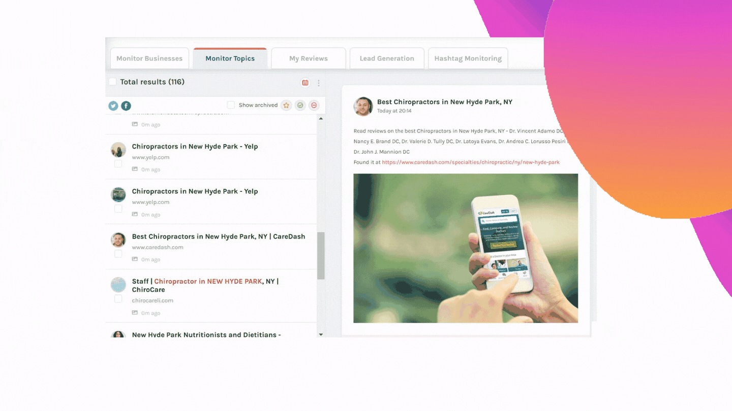 Orange and Violet Simple Startup Busines