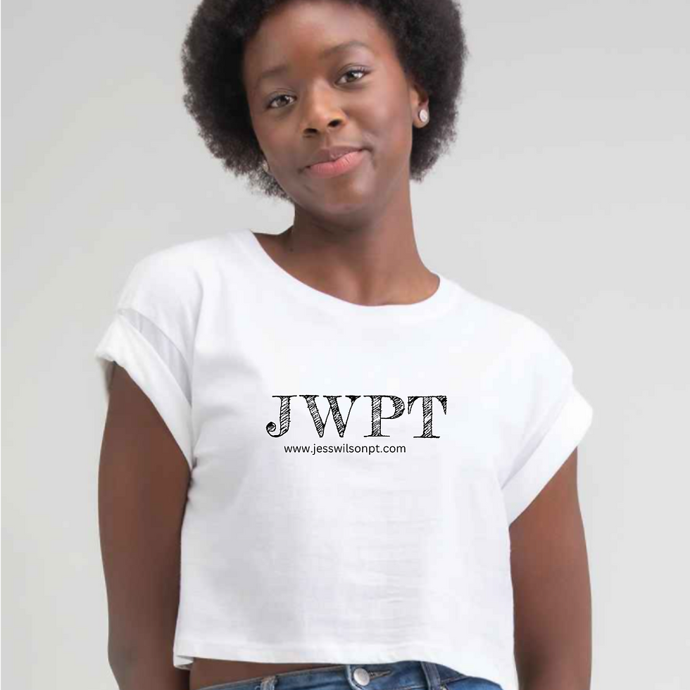 PRE-ORDER white cropped T-shirt