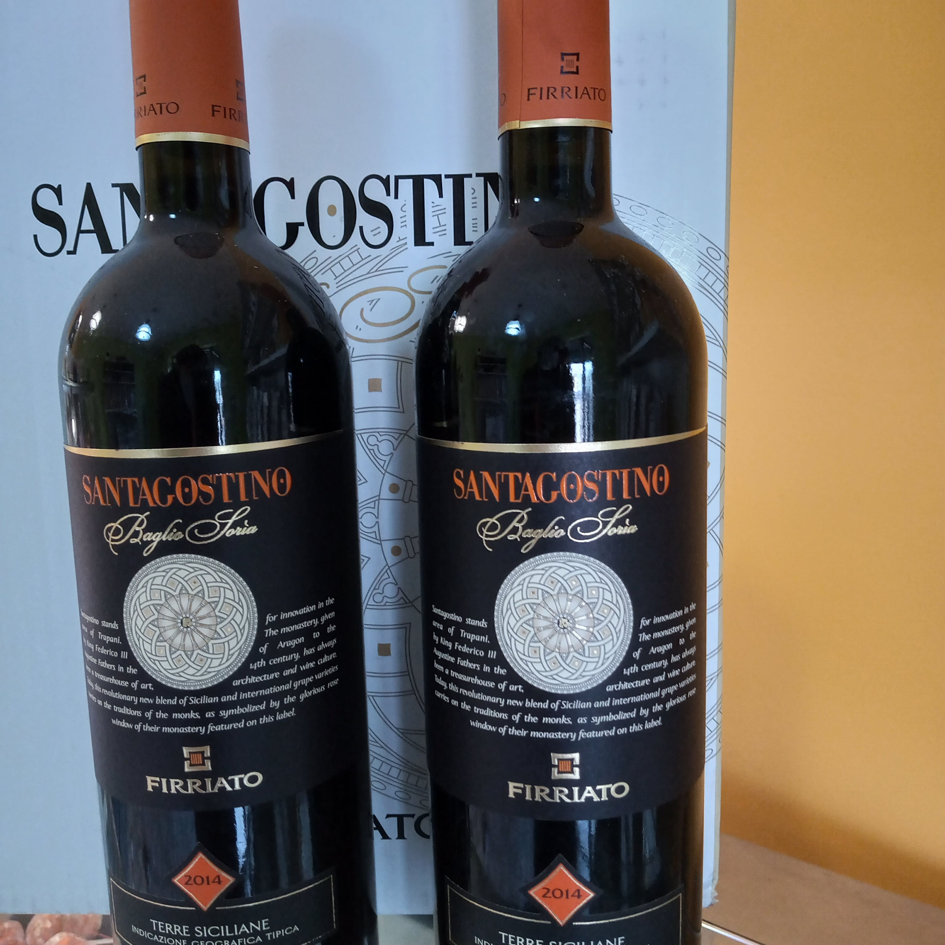 SANT'AGOSTINO  baglio Soria cantine Firriato