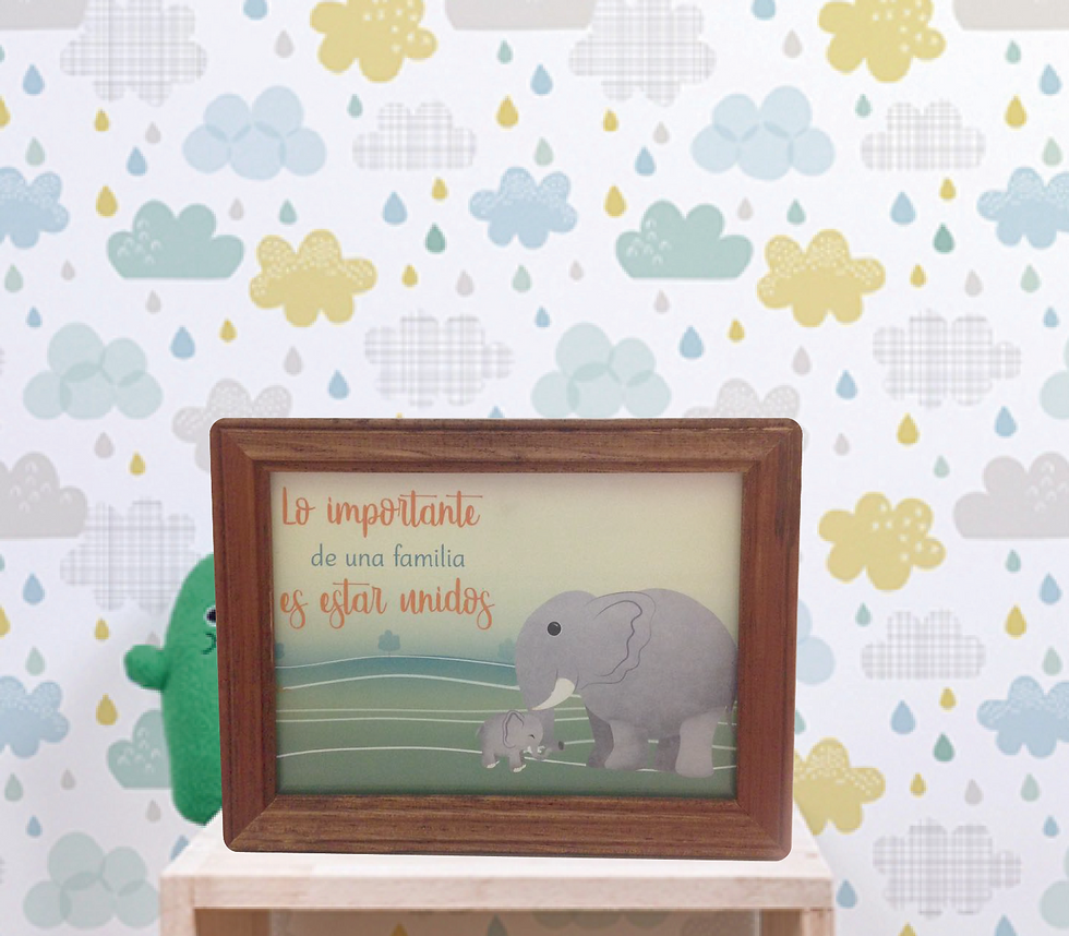 Miniatura: Ilustración enmarcada