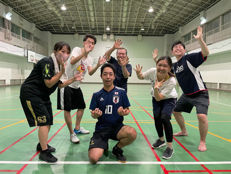 2021年7月24日(土)エンジョイゲーム(男女とも経験者向け中学生以上) IN 広島市西区広島県スポーツ会館【活動の様子】