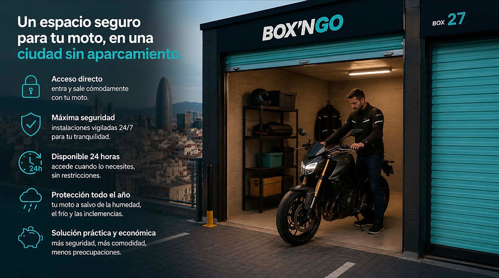 motocicleta | Trastero para guardar una moto en Barcelona la alternativa al parking cuando te falta espacio.jpg