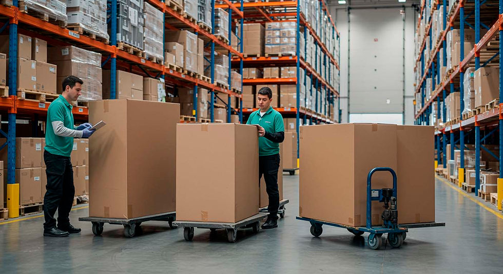 Logistica y servicio de envio para armarios | armario trastero para garaje