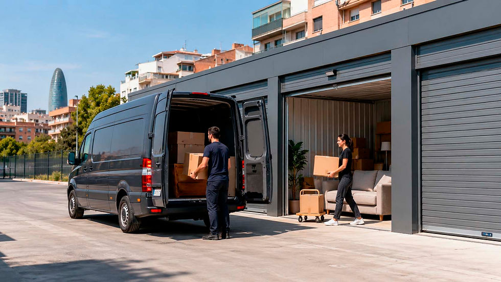 Restricciones de carga y descarga | Alquiler de trasteros en Barcelona que comparar antes de decidirte