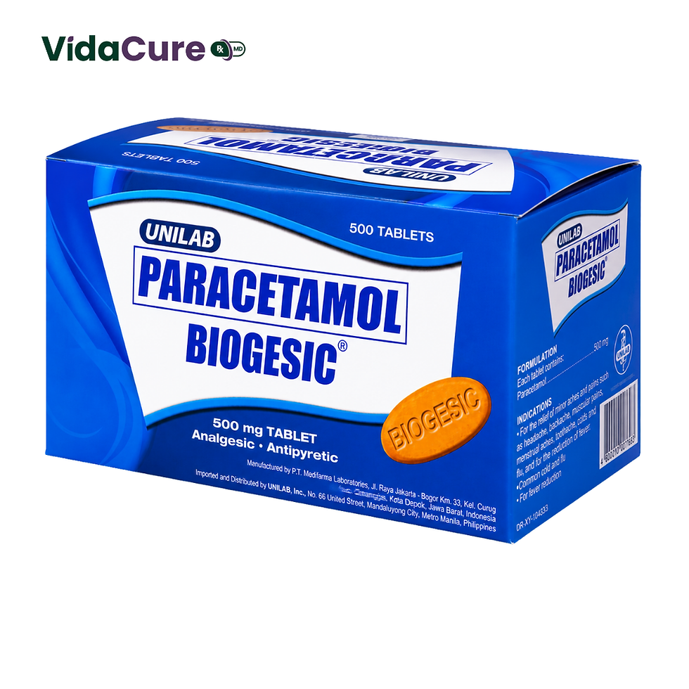 Thumbnail: BIOGESIC Paracetamol 500mg Tablet