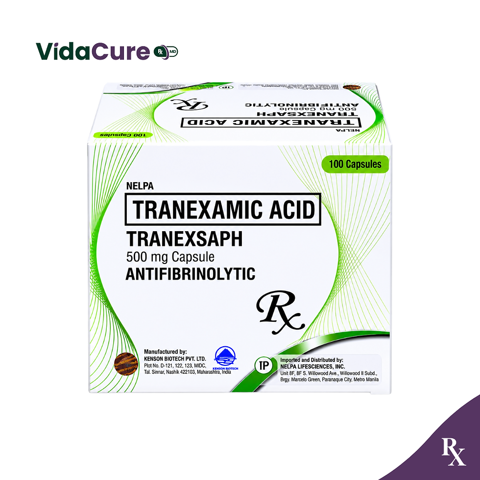 Thumbnail: TRANEXSAPH Tranexamic Acid 500mg Capsule