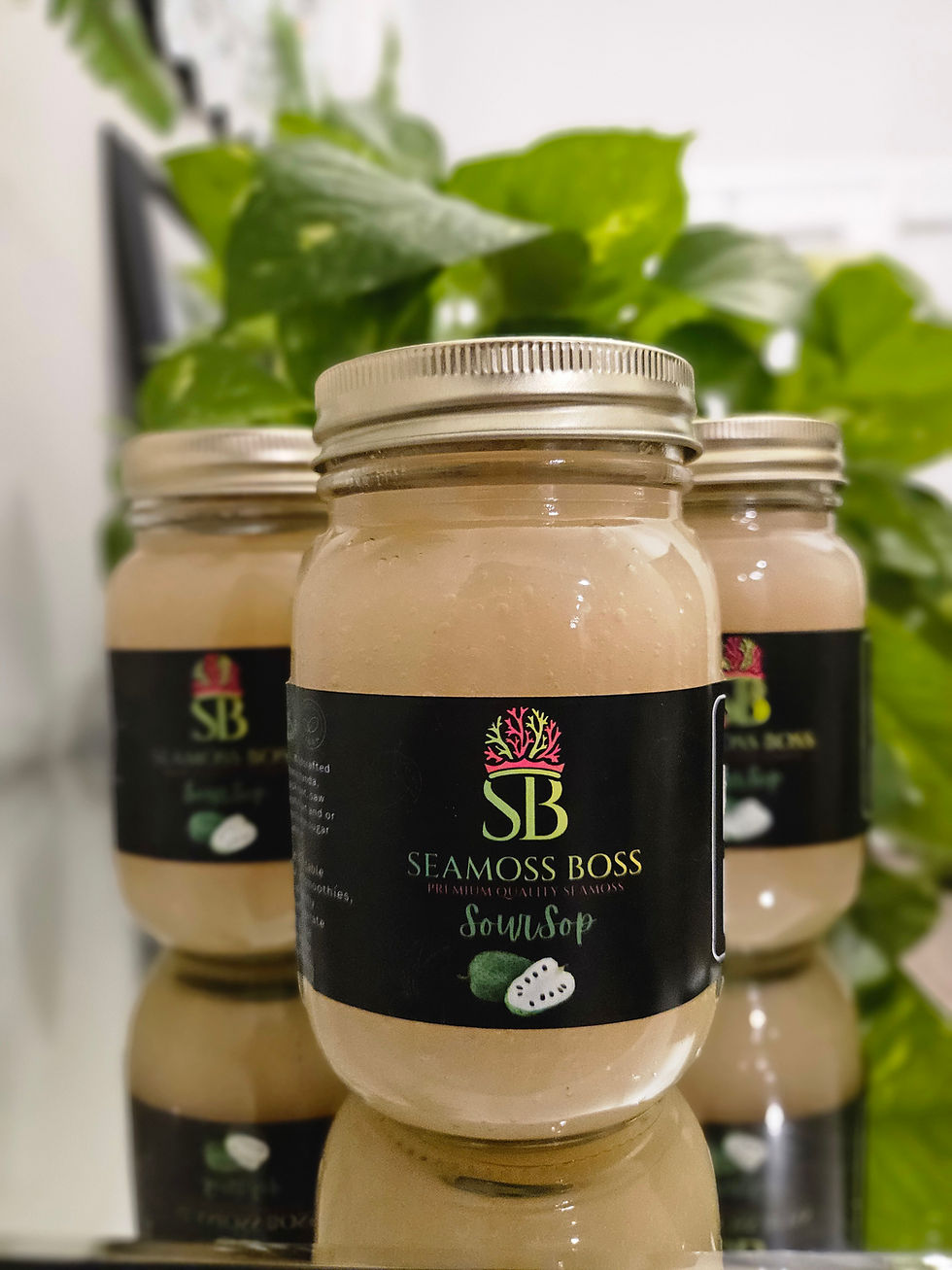 Thumbnail: Soursop Sea Moss Gel 16oz 