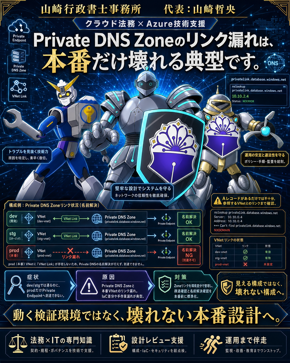 検証では動くのに、本番だけ繋がらない