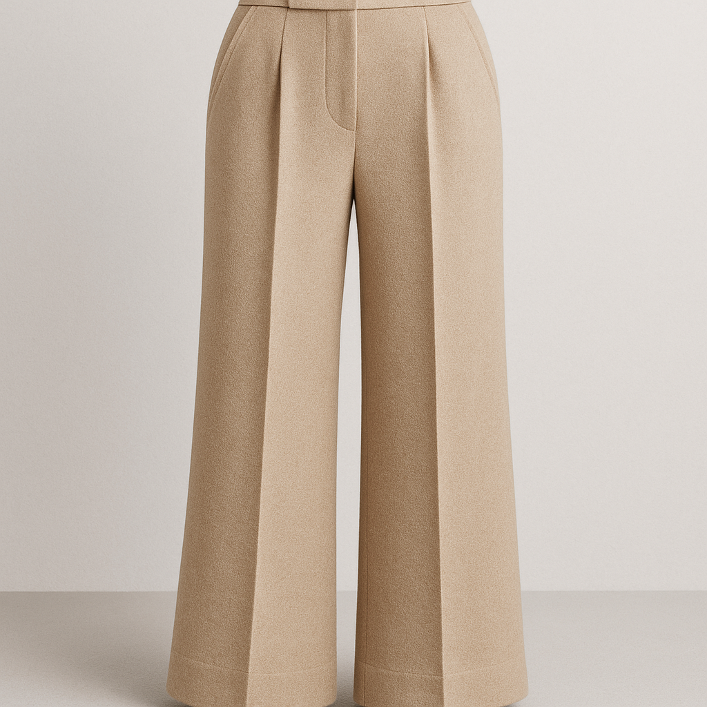 NORIO パンツ〈BEIGE CULOTTE WIDE〉
