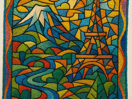 NORIO ウォールタペストリー〈FUJI × PARIS VITRAGE STITCH〉商品紹介