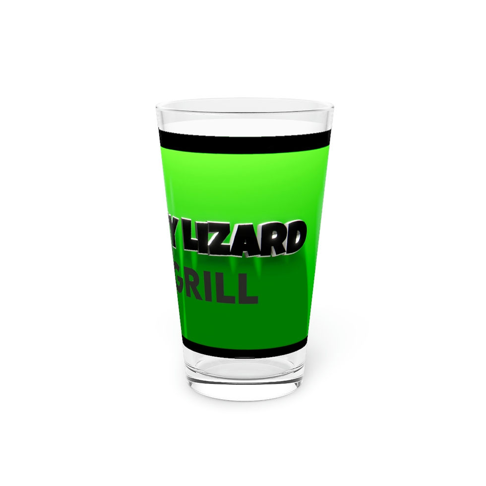 Thumbnail: Thirsty Lizard Pint Glass, 16oz