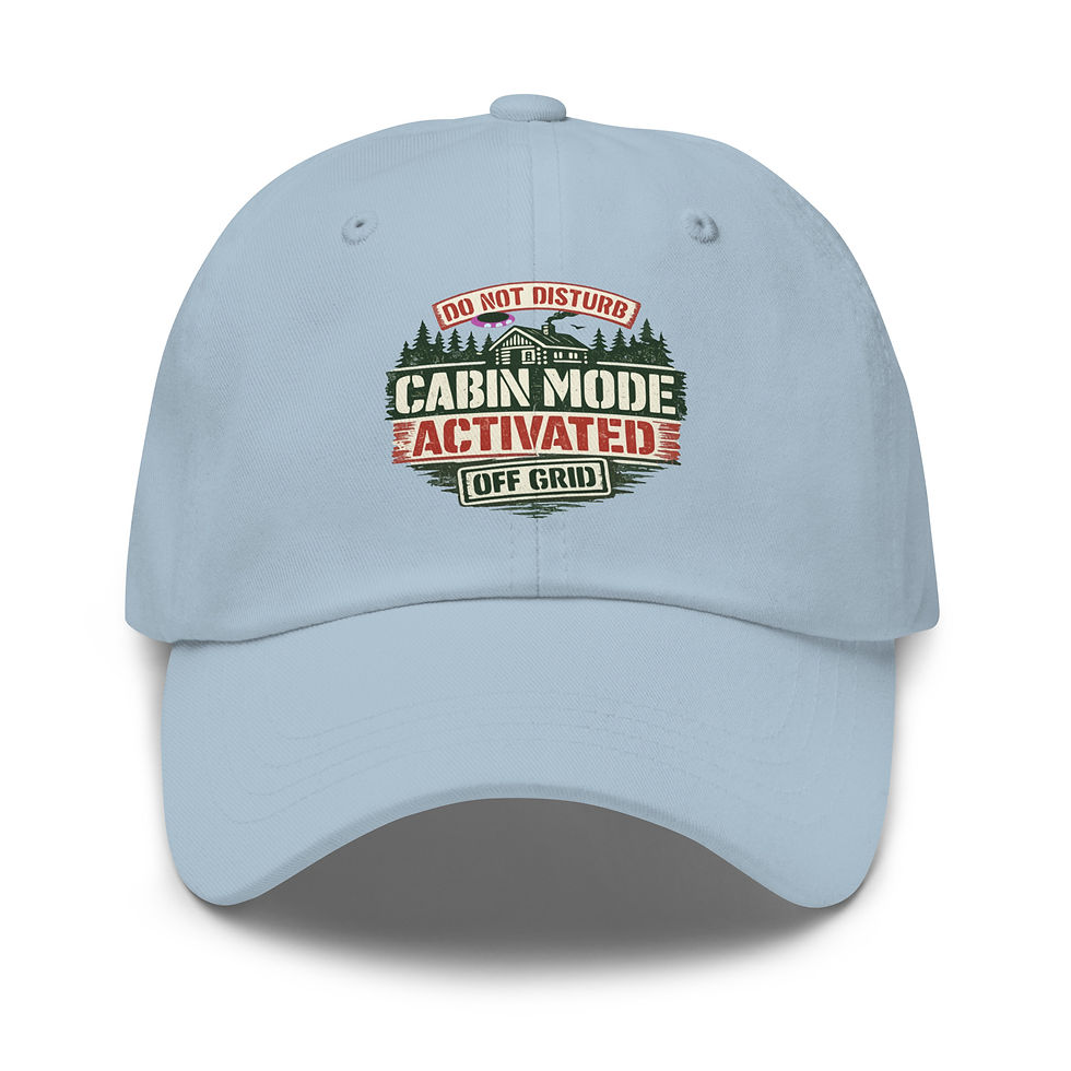 Thumbnail: Cabin UFO Classic Dad hat