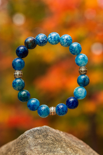 ブルードラゴンブレスレット Blue Dragon | Essentiality By J, bracelets for life