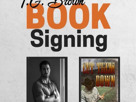 Join The T.G. Brown Book Signing 6/28/25 @ 5:00pm