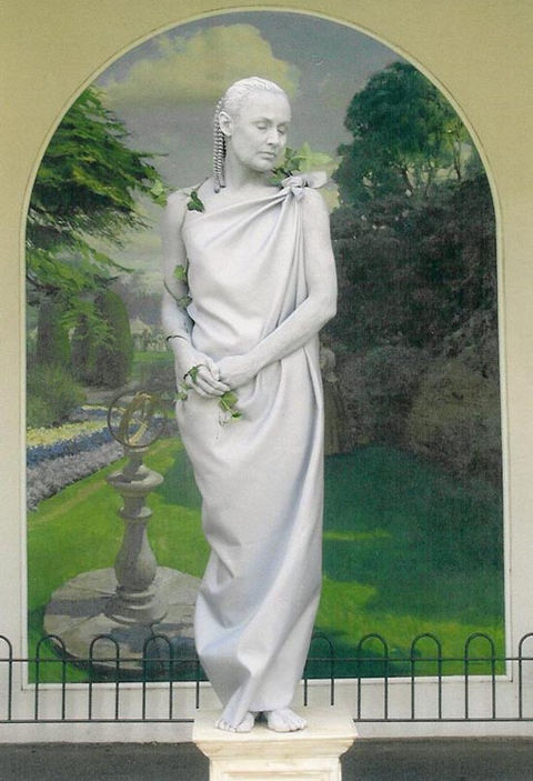 Classical lady Human statue