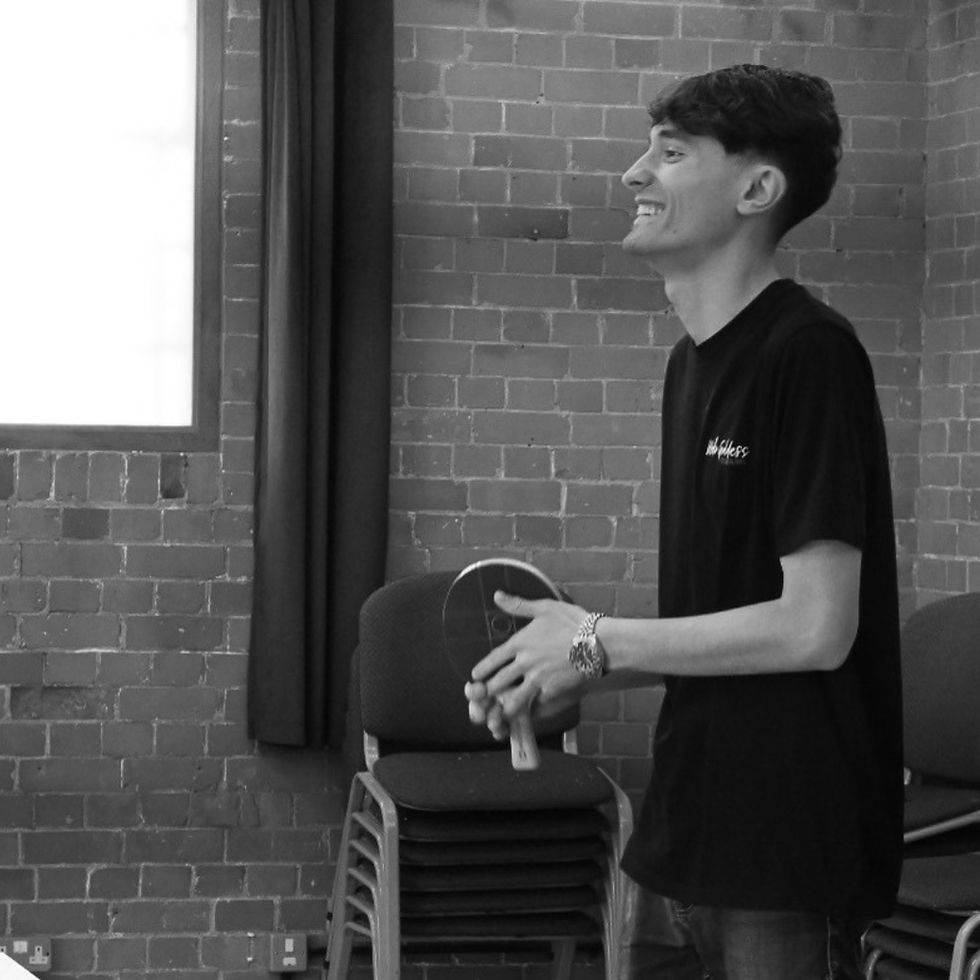 oliver winning ping pong tournament