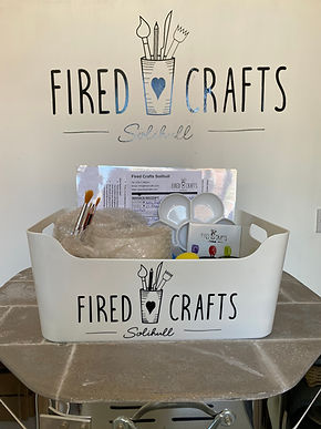 Fired Crafts Take Away Pottery Kits