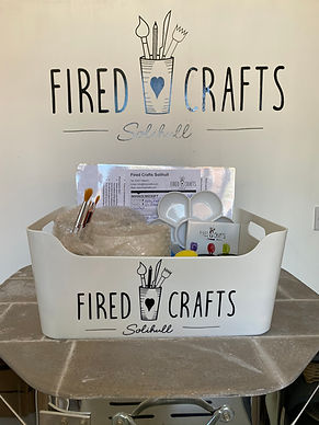 Fired Crafts Take Away Pottery Kits