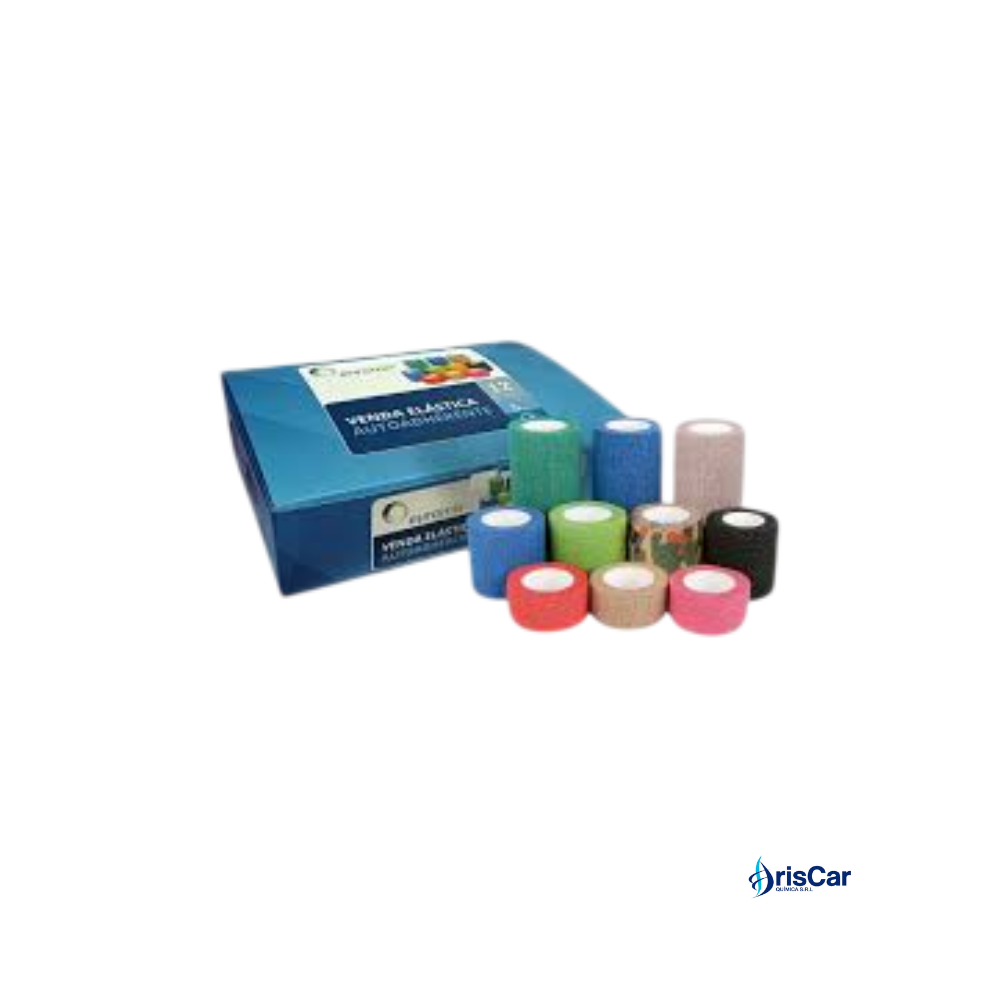 Venda autoadherente 7.5cm x 4,5mt -azul- Euromix