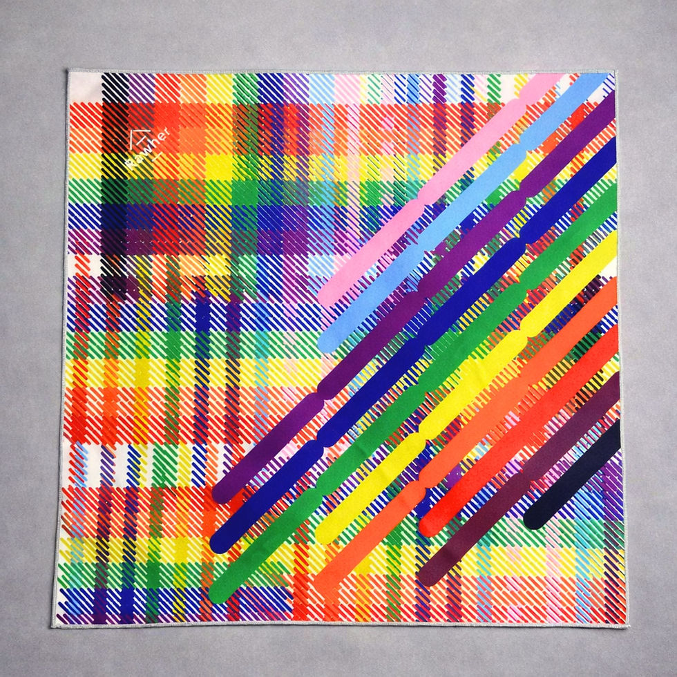 縮圖：Pride Plaid Static Protective Wrap