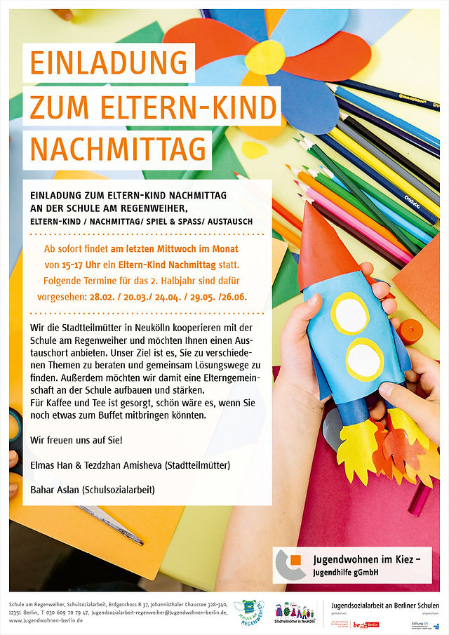 EInladung zum Eltern-Kind-Nachmittag
