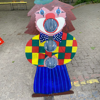 Spiel auf Schulfest