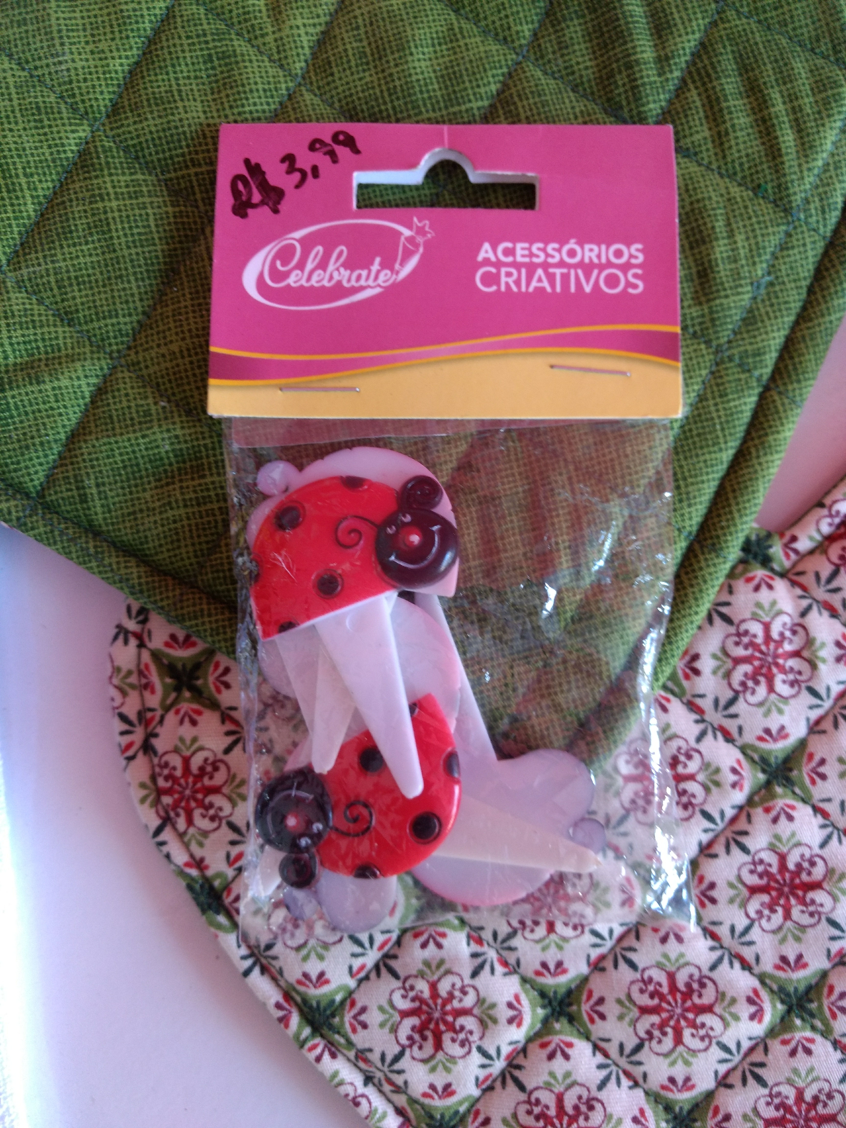 Acessório Criativo Joaninha Celebrate