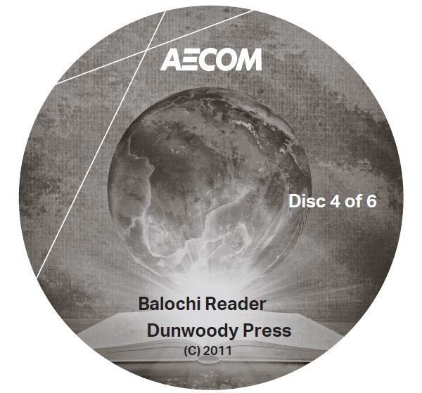 Thumbnail: Balochi Reader - Audio CD