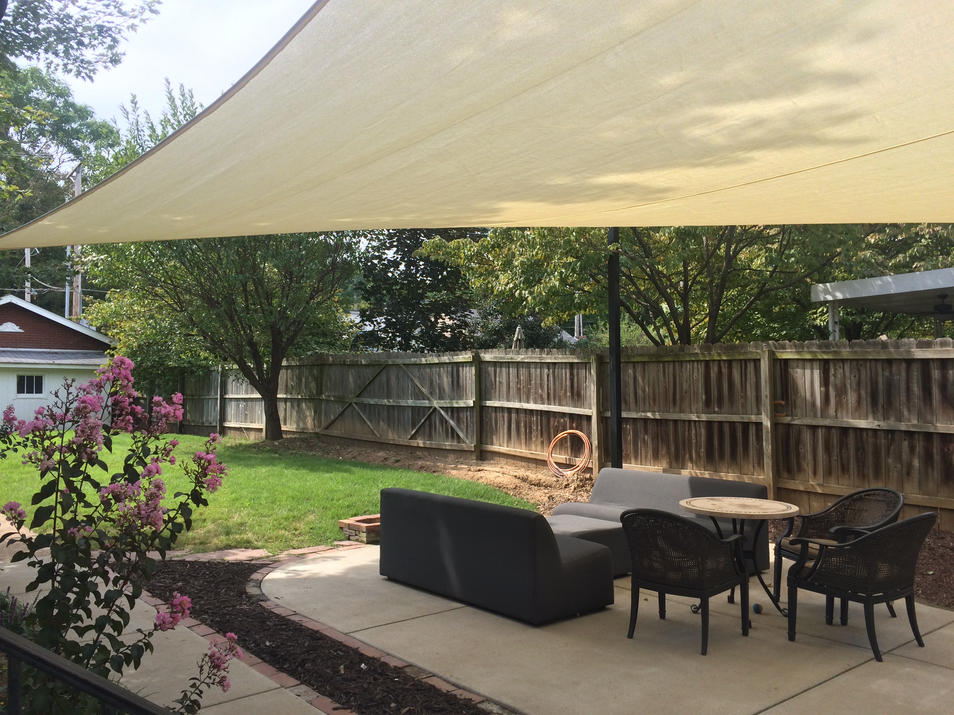 Shade-Guard residential shade sail