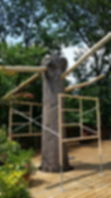 Shade-Guard tree shade structure