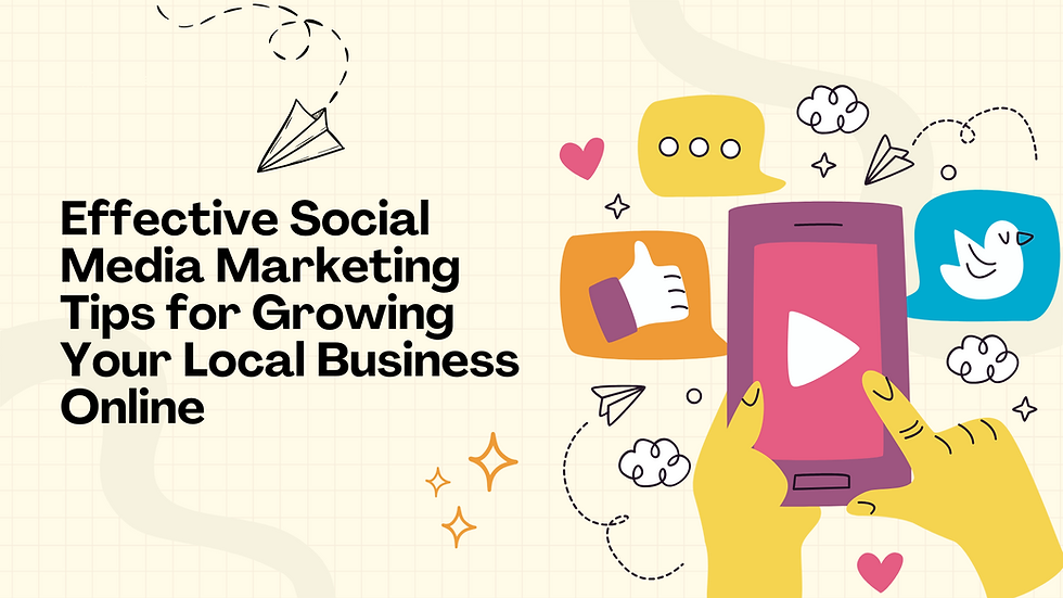 local business social media marketing